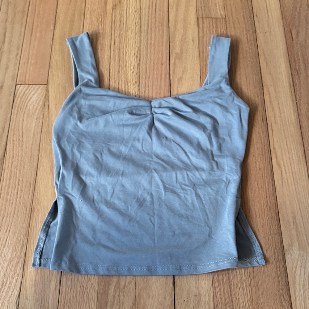 Stylish Gray Women's Top